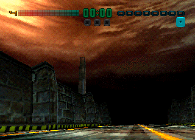 Tunnel B1 - PlayStation game screenshot (1996) by Ocean
